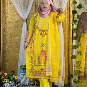 Indian Weightless Georgette Three-Piece