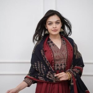 Ready Made Pure Dubai Silk Digital Print Three Piece Work Type: Digital Print Fabric: Pure Dubai Silk (luxurious & smooth finish) ( (Copy)