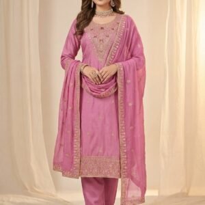 Cotton Three Piece Premium Ready-to-Wear Salwar Kameez Set