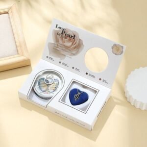Love Wish Pearl Necklace Gift Set, which includes a real cultured pearl in an oyster and a heart-shaped cage pendant.