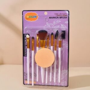 8-piece Fafula makeup brush set.