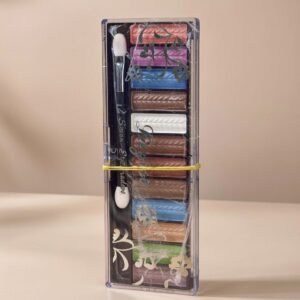 multi-colored eyeshadow palette,