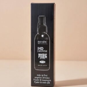 Imagic HD Makeup Fixer setting spray in a 60ml bottle.