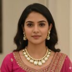 Gold Plated Kundan Jadau Ethnic Jewellery Set