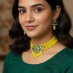 Indian best quality choker necklace set for women