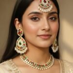 traditional Indian jewelry set,