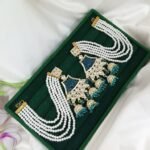 earrings are designed in a traditional Multani style