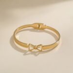 gold-plated stainless steel bracelet