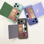 iPhone-shaped eyeshadow palettes.