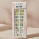 Fast Nail" artificial press-on nails.