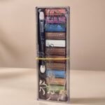 multi-colored eyeshadow palette,