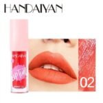 Handaiyan Water Lip Stain Lip Tint  | Waterproof Long lasting Smudge proof Plumper Liquid Lipstick and Moisturizing Blush| High pigmented lip Gloss