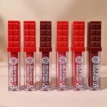 Romantic May lip glosses.