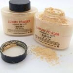 Luxury Banana" loose setting powder