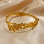 stainless steel 18K gold-plated bracelet