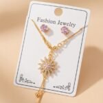 gold-plated jewelry set