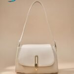 Mossdoom Balerie bag, a classic style shoulder bag made of premium PU leather.