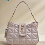 PremiumQuilted Handbag with Gold Chain Strap (