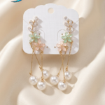 Stone earring